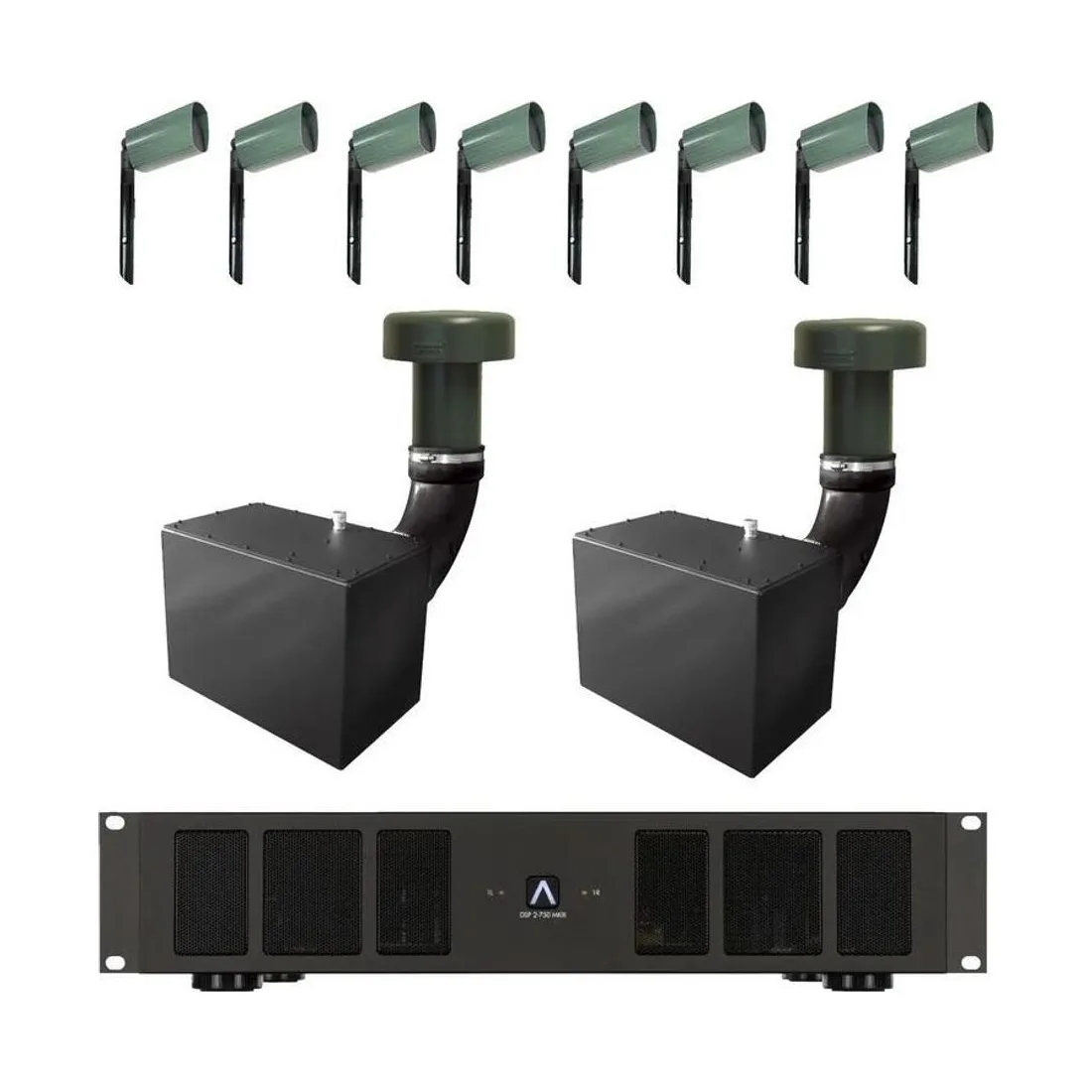 James Loudspeaker AT42-System ST10/AMP8.2 – wenn im selben Garten zwei Dinge gleichzeitig laufen