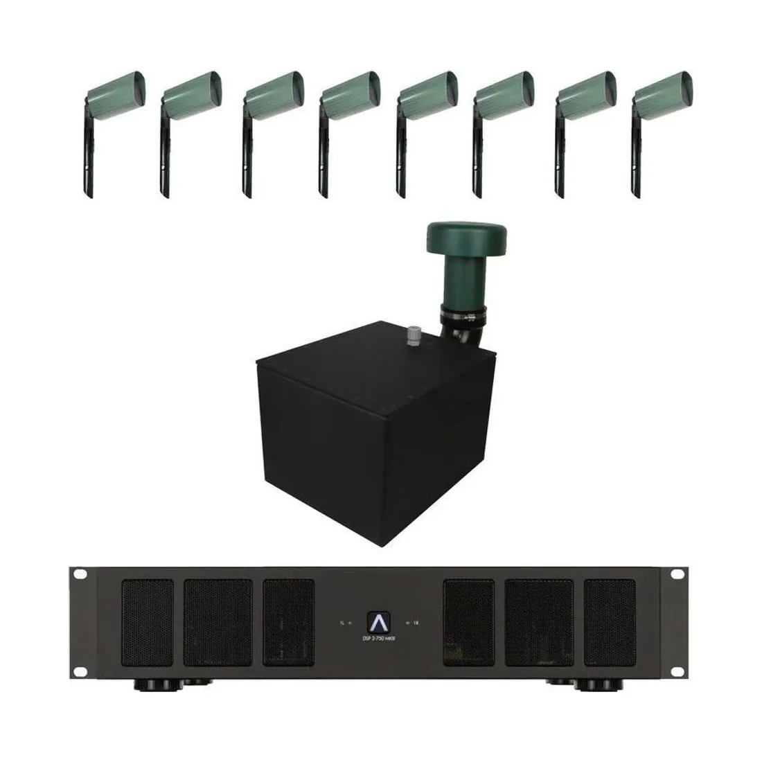 James Loudspeaker AT42-System ST12/AMP8.1 – dreißig Gäste schlucken mehr Schall, als man denkt