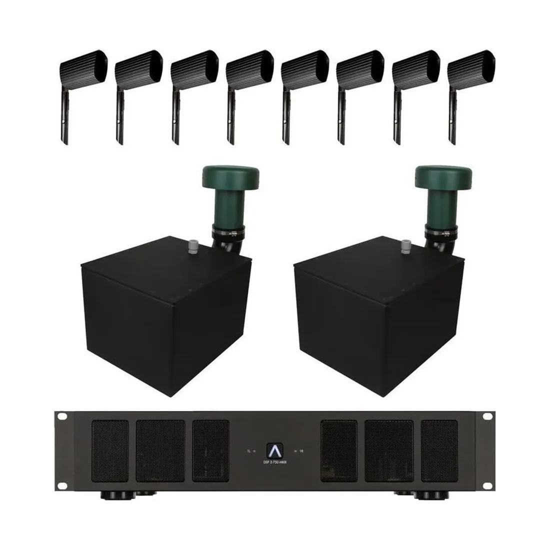 James Loudspeaker AT62-System ST12/AMP8.2 – eine Anlage, die auch Gäste bedienen können