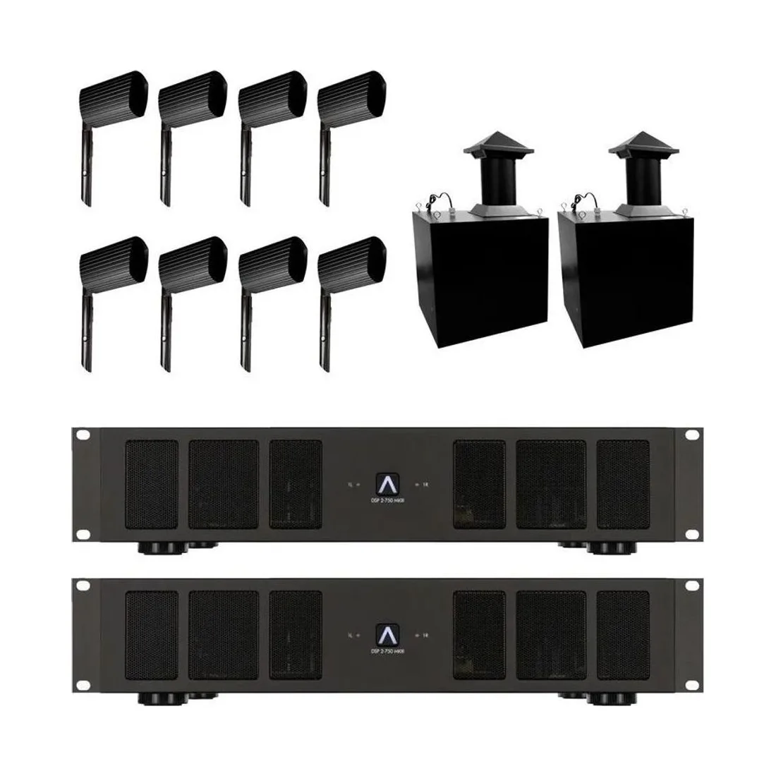 James Loudspeaker AT62-System ST21/AMP8.2 – Hanglage, Ebenen und Treppen im Klangbild
