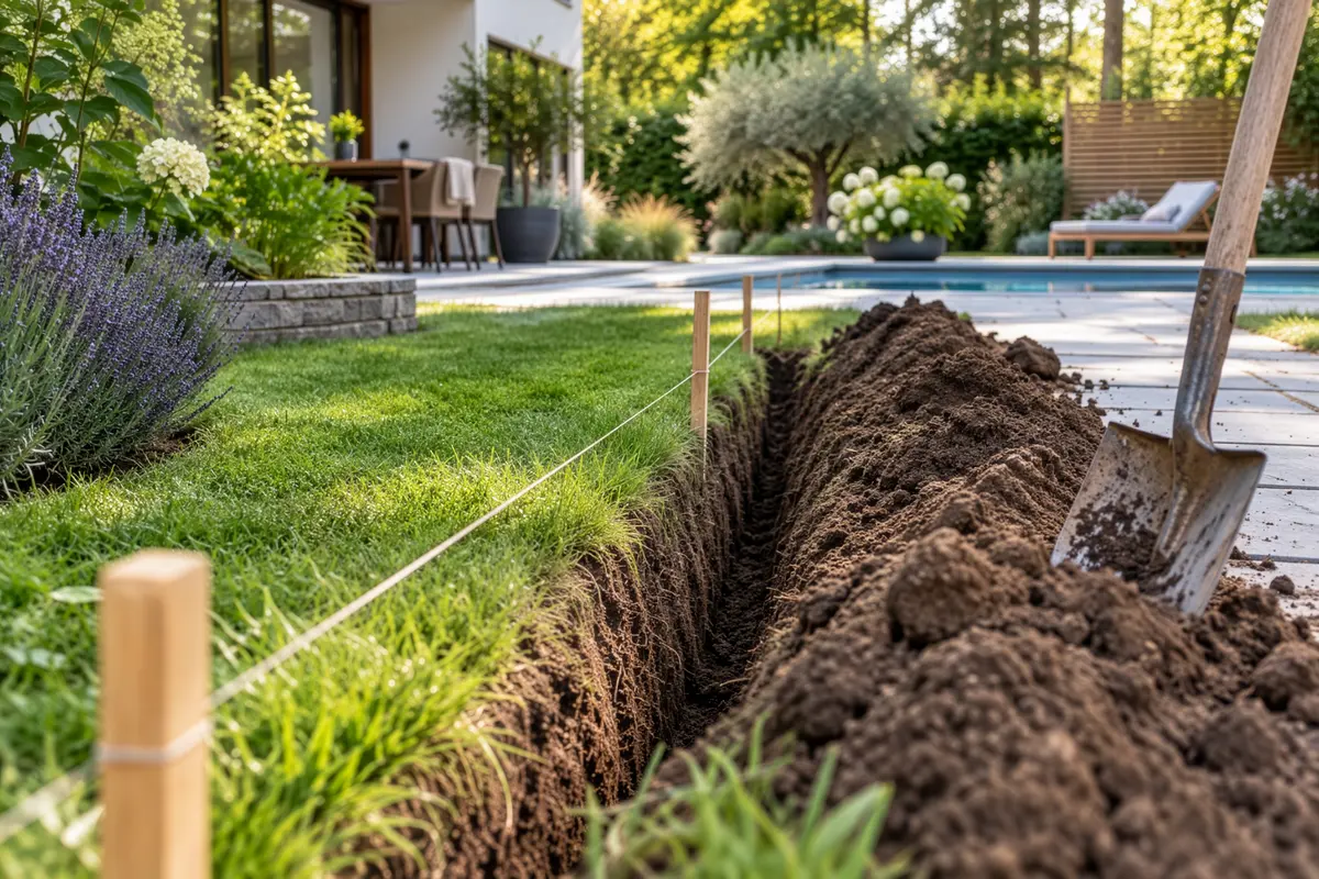 Bereich Kabel für die Erdverlegung